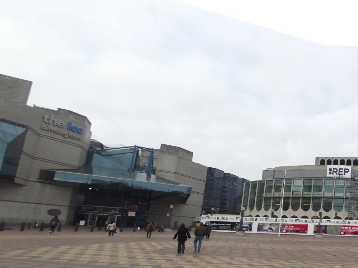Birmingham: Centenary Square, the Rep and the Library of Birmingham
