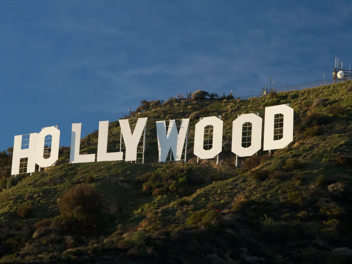 Los Angeles: the Hollywood Sign on Mount Lee