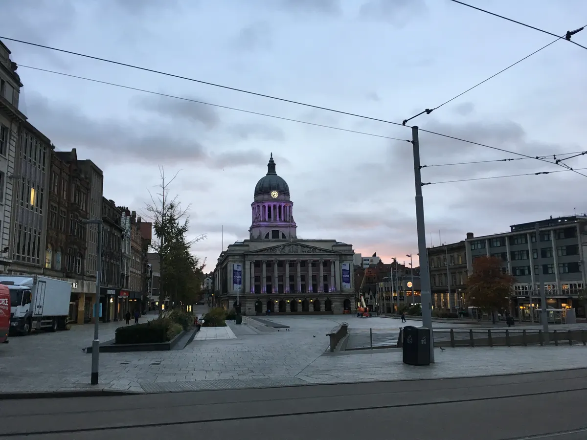 Nottingham: the Council House on Old Market Square