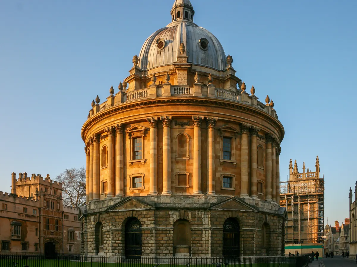Oxford: the Radcliffe Camera in the historic centre