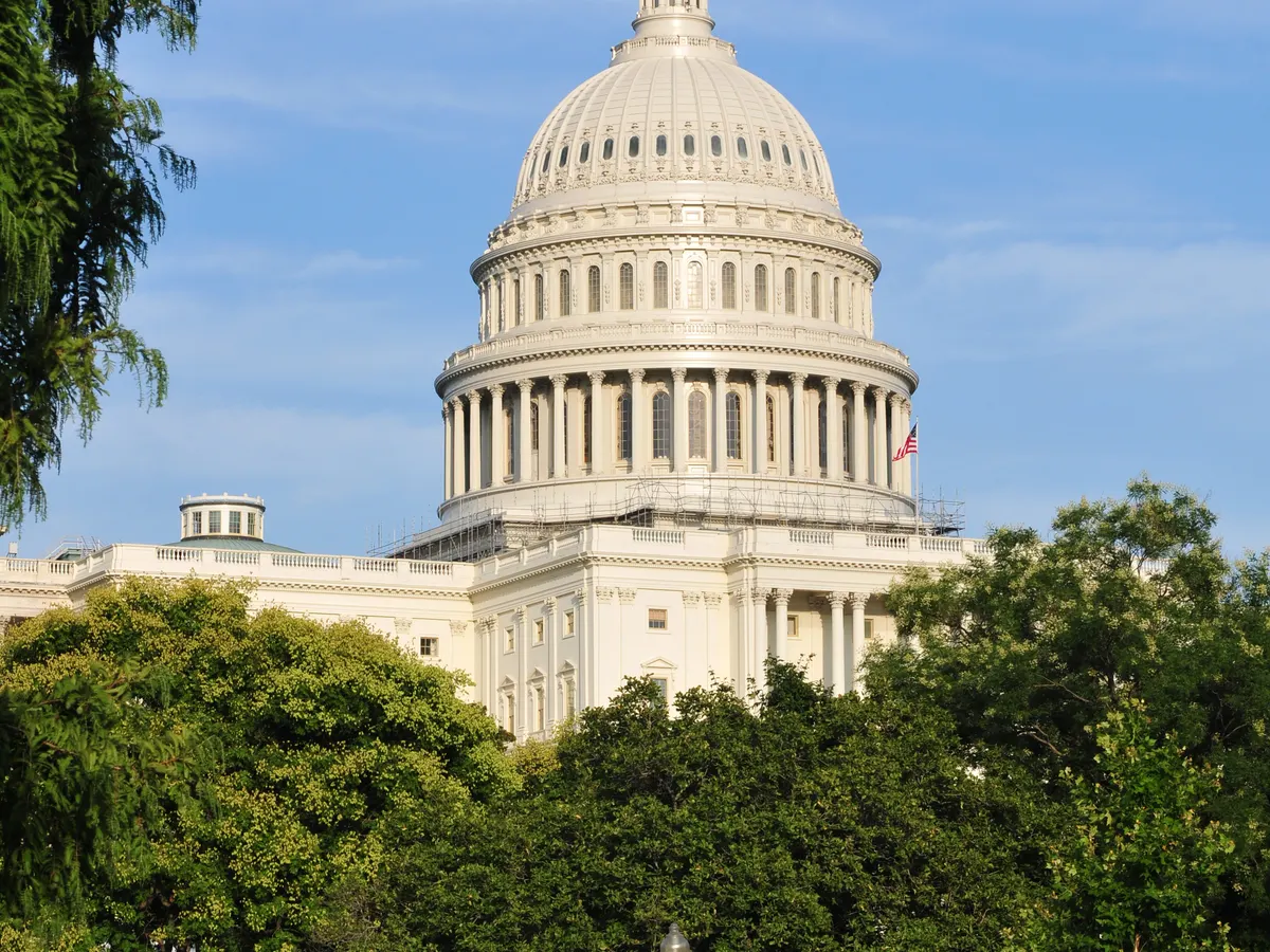 Washington DC: the United States Capitol dome